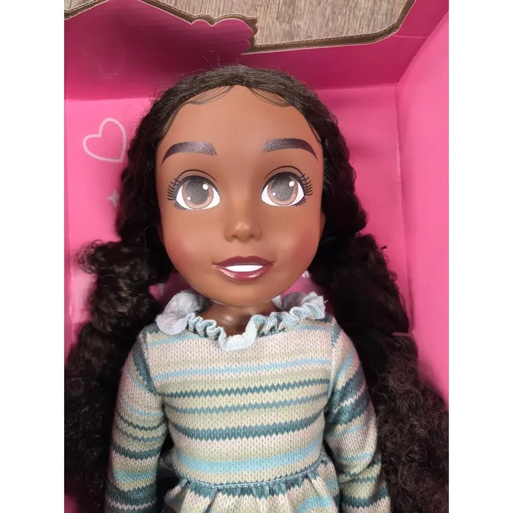 Jakks Pacific Be My Bestie 18-inch Charlie Dark Skin Brown Hair Girl Doll NEW